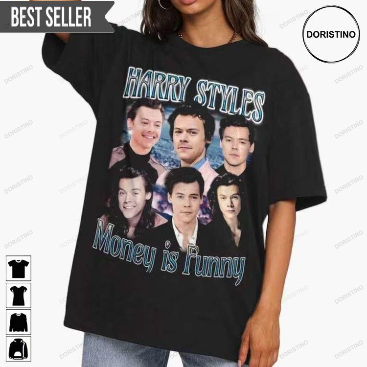 Harry 90s Bootleg Singer Music Short-sleeve Tshirt Sweatshirt Hoodie