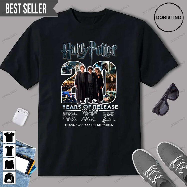 Harry Potter 20th Anniversary Hoodie Tshirt Sweatshirt