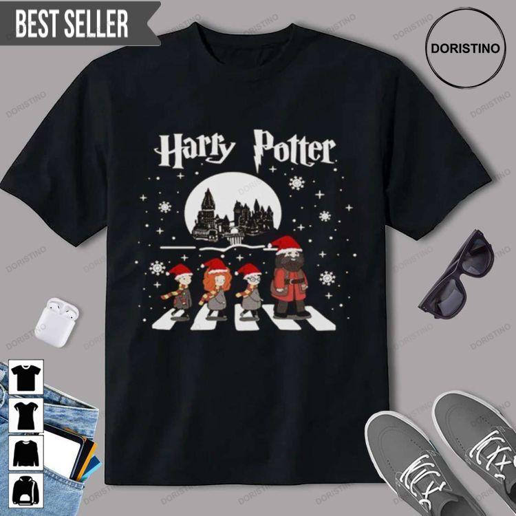 Harry Potter Abbey Road Christmas Sweatshirt Long Sleeve Hoodie