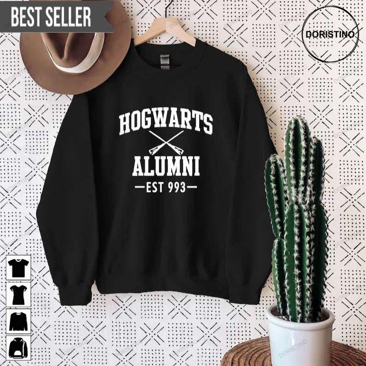 Harry Potter Hogwarts Alumni Unisex Sweatshirt Long Sleeve Hoodie