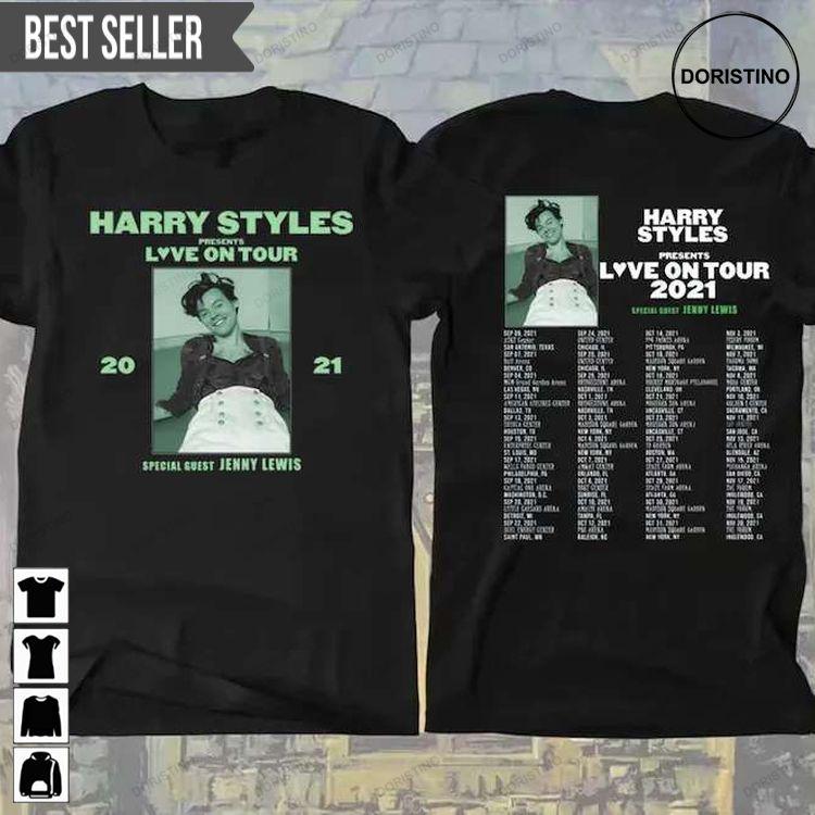 Harry With Jenny Love On Tour North American 2021 Tshirt Sweatshirt Hoodie