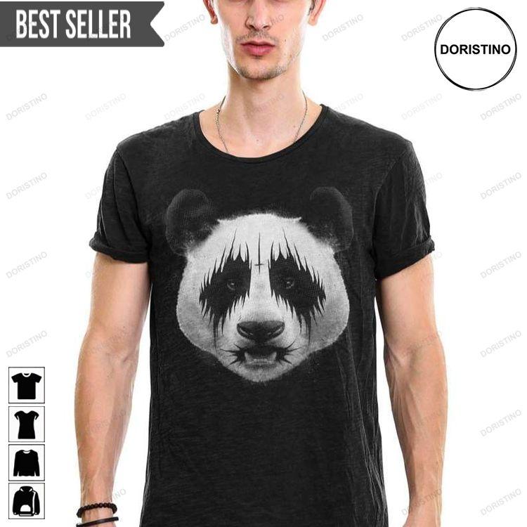 Heavy Metal Panda Unisex Tshirt Sweatshirt Hoodie