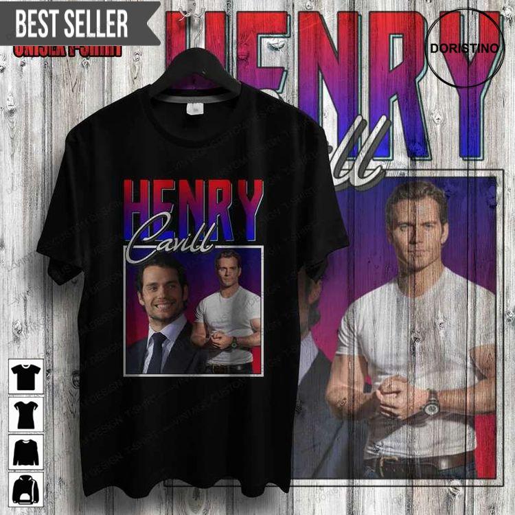 Henry Cavill Actor Tshirt Sweatshirt Hoodie