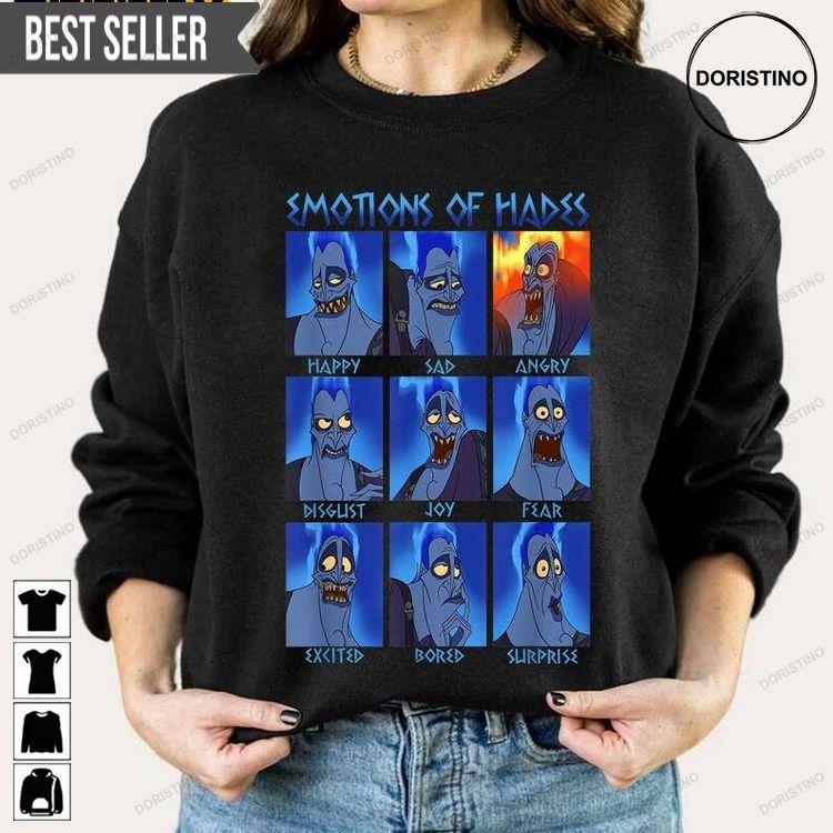Hercules Emotions Of Hades Emotions Disney Hoodie Tshirt Sweatshirt