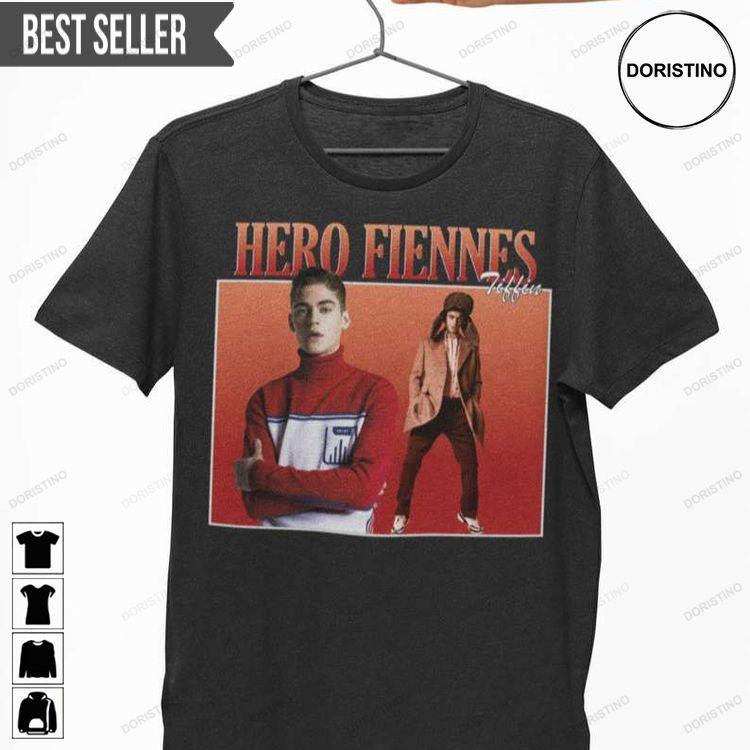 Hero Fiennes Tiffin Black Sweatshirt Long Sleeve Hoodie