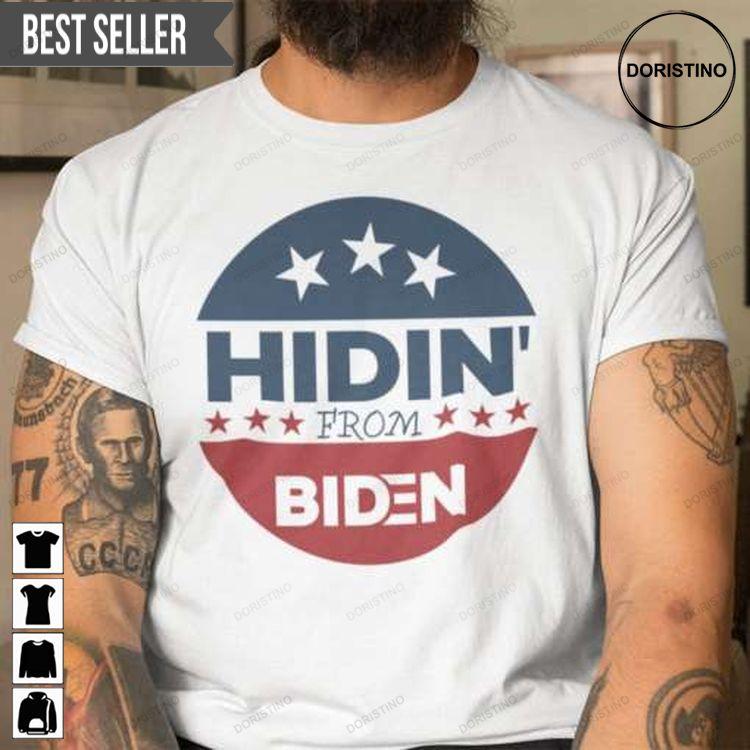 Hidin From Biden For Men And Women Sweatshirt Long Sleeve Hoodie