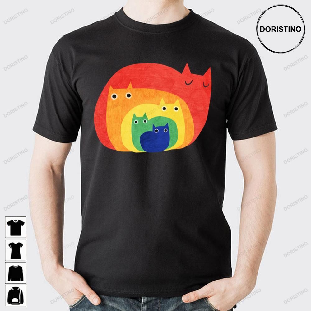 Rainbow Cats Doristino Limited Edition T-shirts