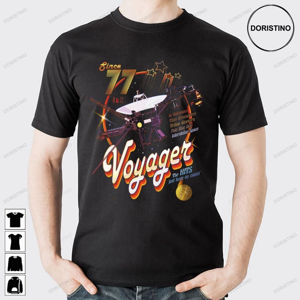 Retro Art Nasa Visions Voyager Doristino Limited Edition T-shirts