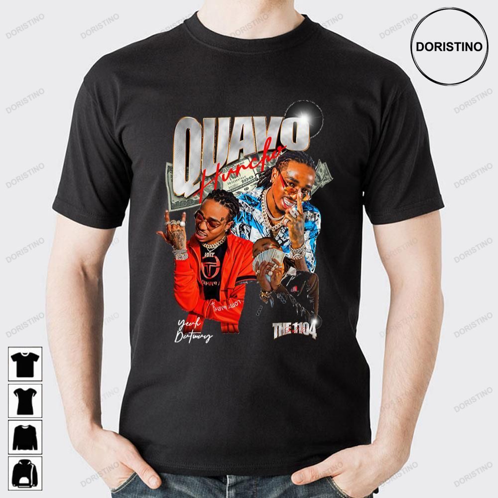 Retro Art Quavo Huncho Bootleg Doristino Awesome Shirts