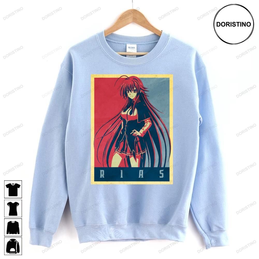 Retro Art Rias Political High School Dxd Doristino Awesome Shirts