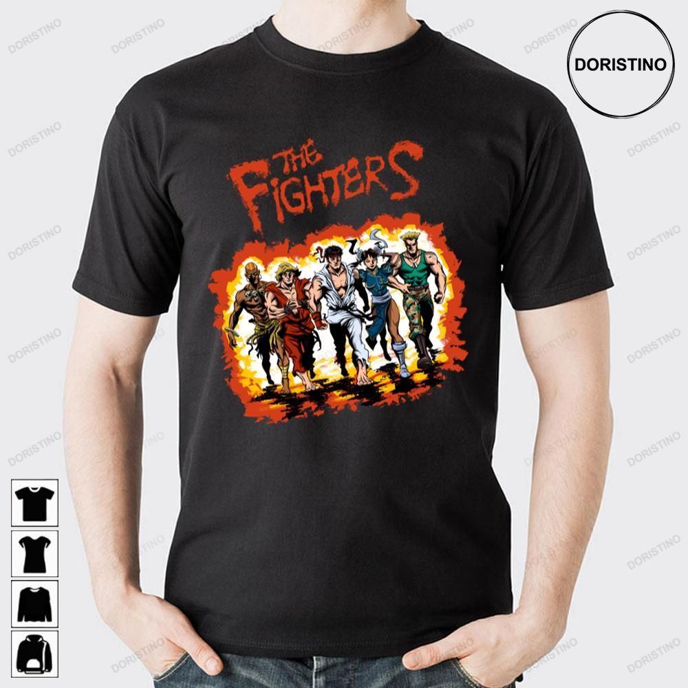 Retro Art Street The Fighter Anime Doristino Limited Edition T-shirts