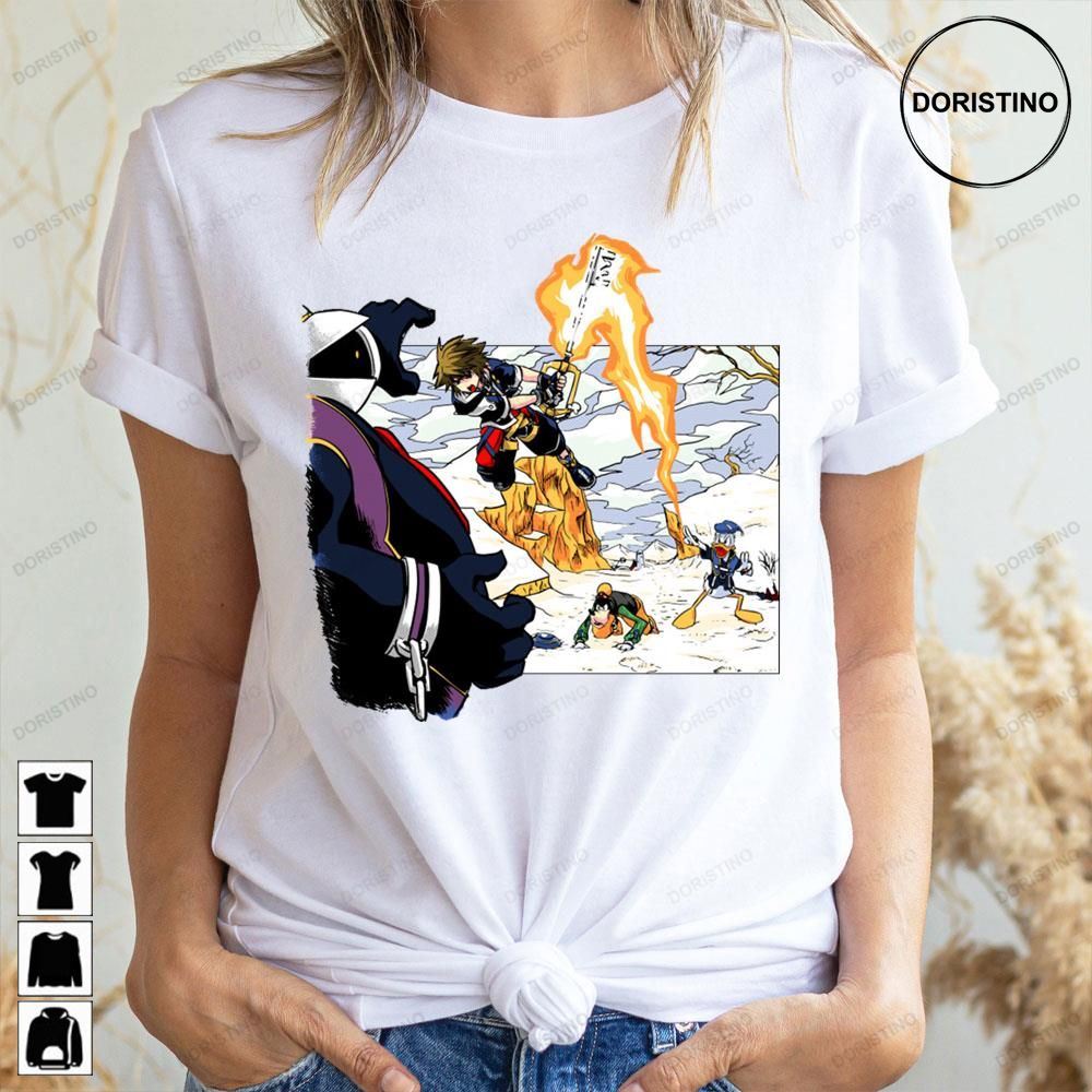 Retro Art The War Chrono Kingdom Hearts Doristino Awesome Shirts