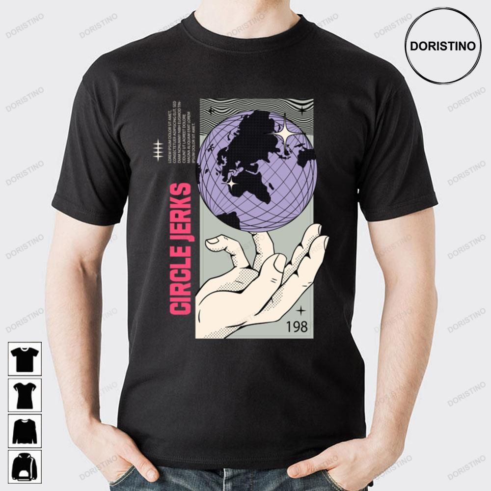 Retro Art World Circle Jerks Doristino Limited Edition T-shirts