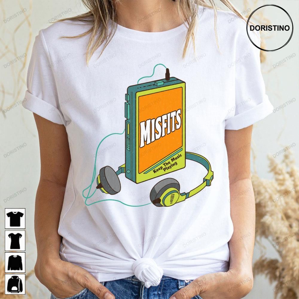 Retro Music Art Misfits Band Doristino Limited Edition T-shirts
