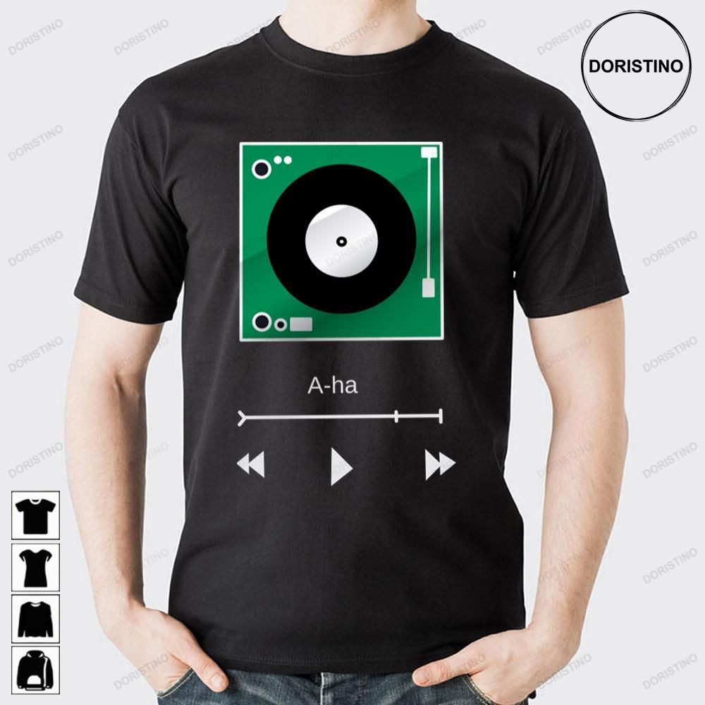 Retro Music Disc Aha Doristino Limited Edition T-shirts