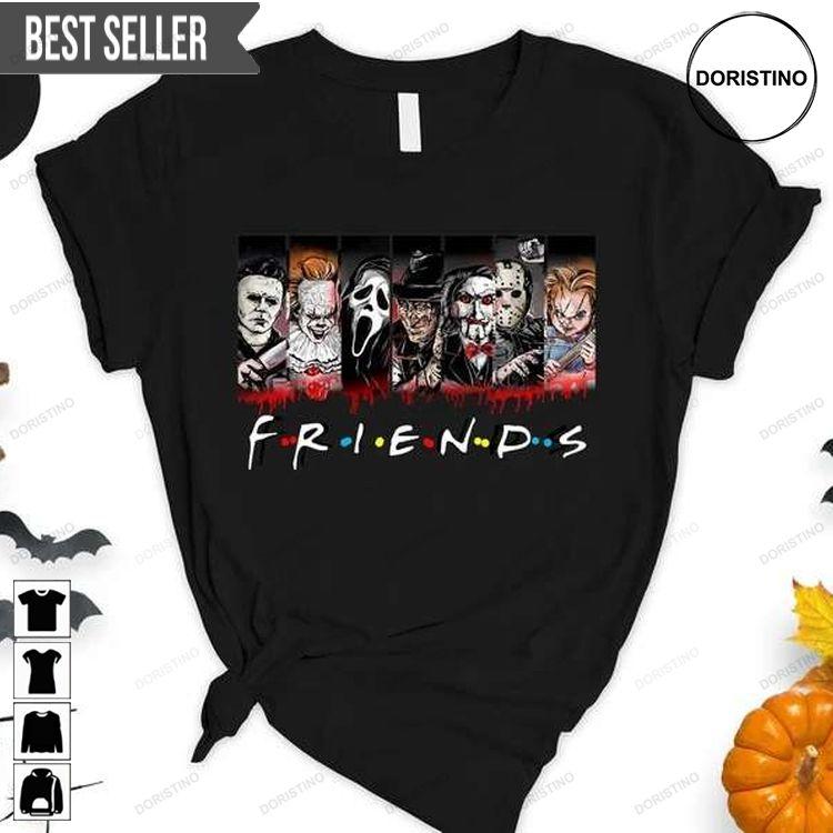 Horror Movie Killers Spooky Season Halloween Hoodie Tshirt Sweatshirt
