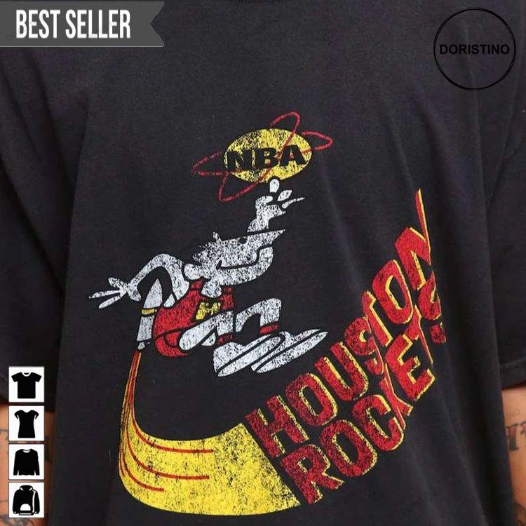 Houston Rockets Vintage Unisex Tshirt Sweatshirt Hoodie