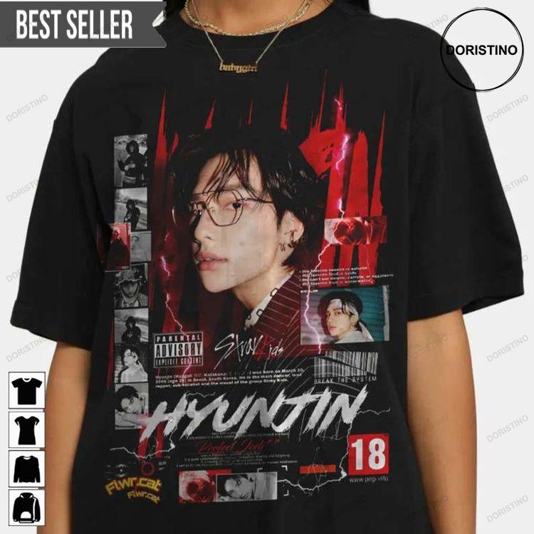 Hyunjin Stray Rapper Hoodie Tshirt Sweatshirt