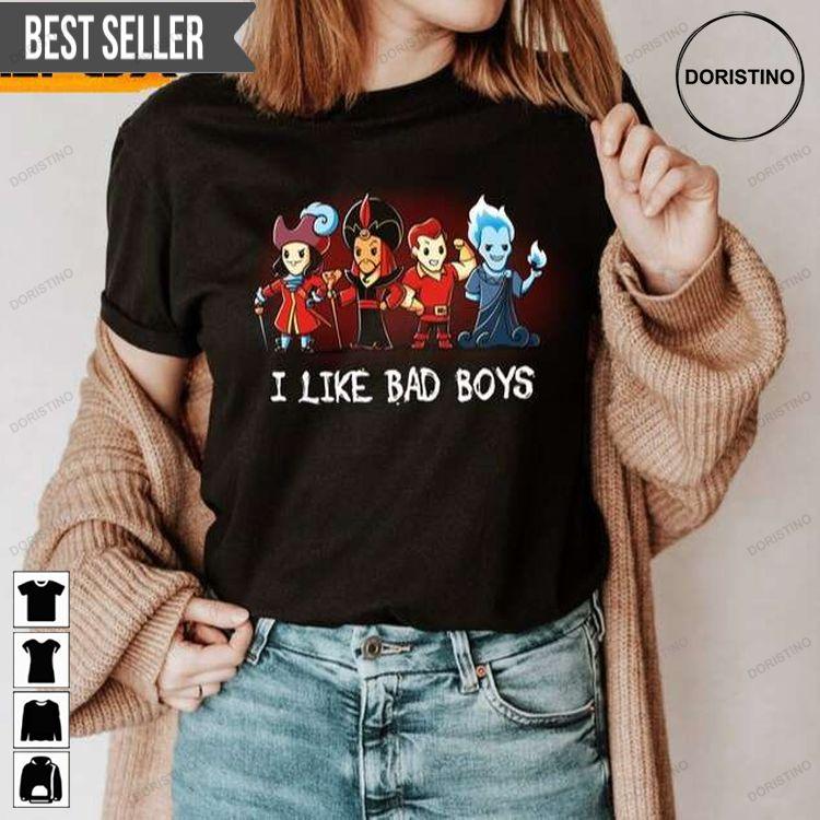 I Like Bad Boys Villain Disney Hoodie Tshirt Sweatshirt