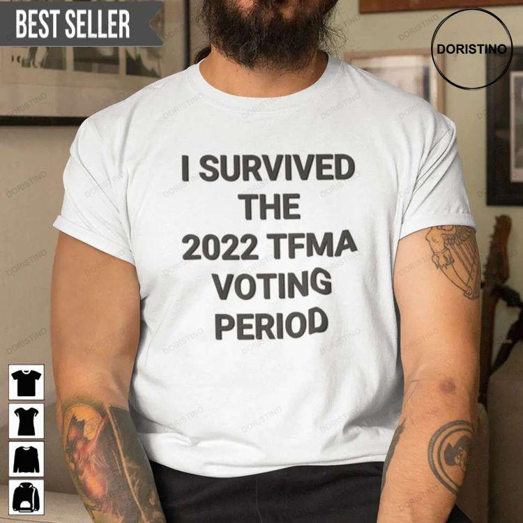 I Survived The 2022 Tfma Voting Period Bts Hoodie Tshirt Sweatshirt