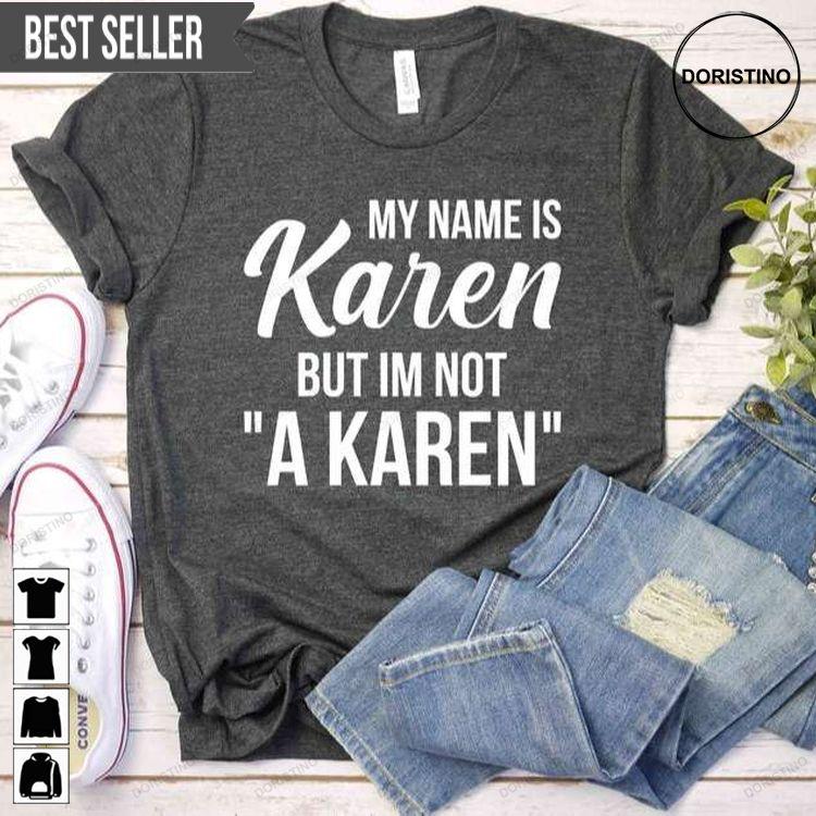Im Not A Karen Unisex Graphic Sweatshirt Long Sleeve Hoodie