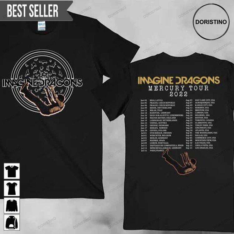 Imagine Dragons Mercury Tour 2022 Music Concert Hoodie Tshirt Sweatshirt