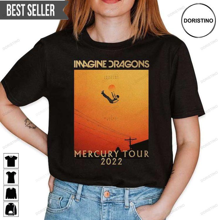 Imagine Dragons Mercury Tour 2022 Ver 2 Sweatshirt Long Sleeve Hoodie