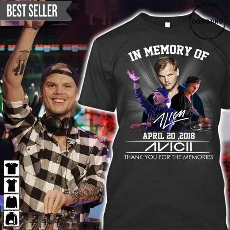 In Memory Of Avicii Tim Bergling Unisex Tshirt Sweatshirt Hoodie