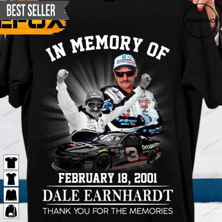In Memory Of Dale Earnhardt Unisex Hoodie Tshirt Sweatshirt