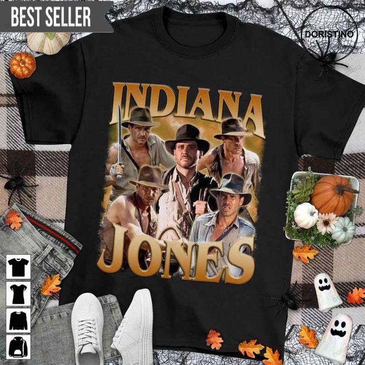 Indiana Jones Movie Unisex Hoodie Tshirt Sweatshirt