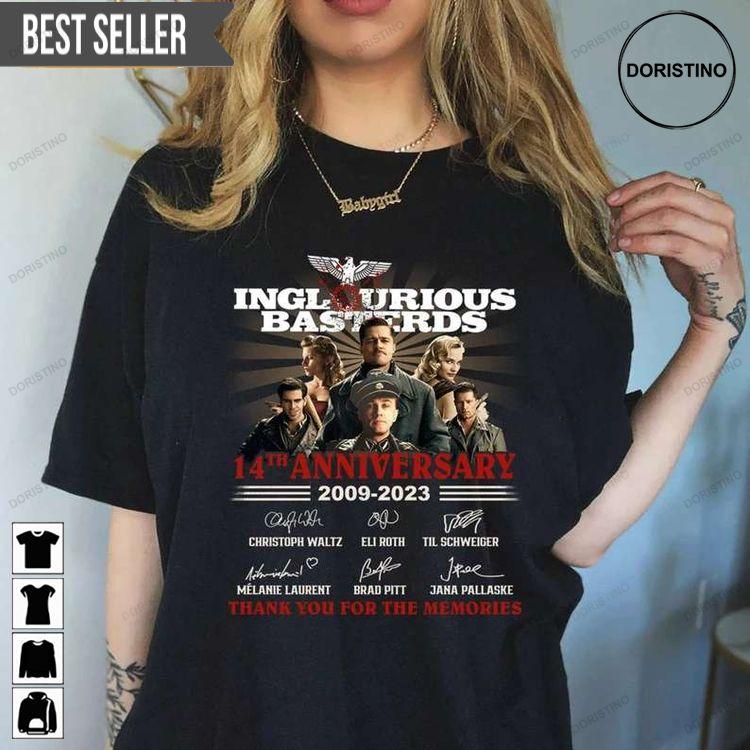 Inglourious Basterds Special Order 14th Anniversary Short-sleeve Hoodie Tshirt Sweatshirt