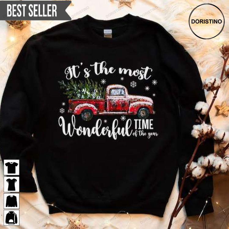 It Is The Most Wonderful Time Of The Year Christmas Unisex Tshirt Sweatshirt Hoodie