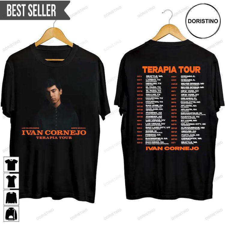 Ivan Cornejo Terapia Tour Concert 2023 Short-sleeve Sweatshirt Long Sleeve Hoodie