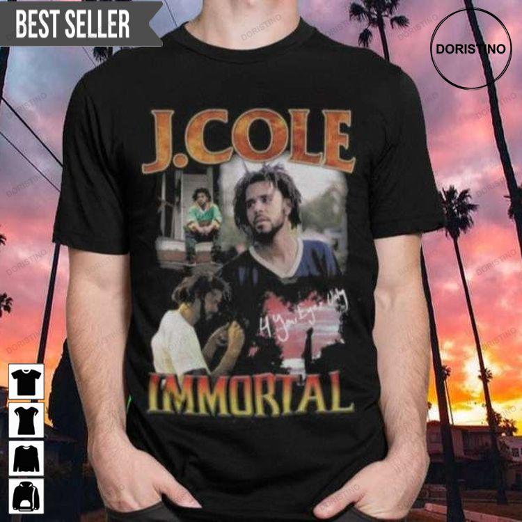 J Cole Immortal Unisex Cotton Hoodie Tshirt Sweatshirt
