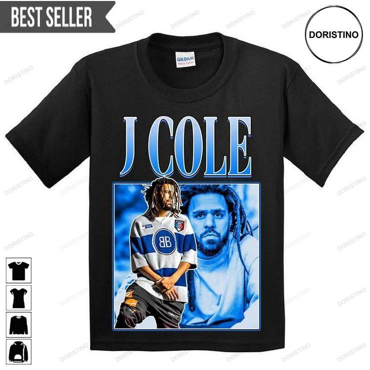 J Cole Rapper Vintage Black Sweatshirt Long Sleeve Hoodie