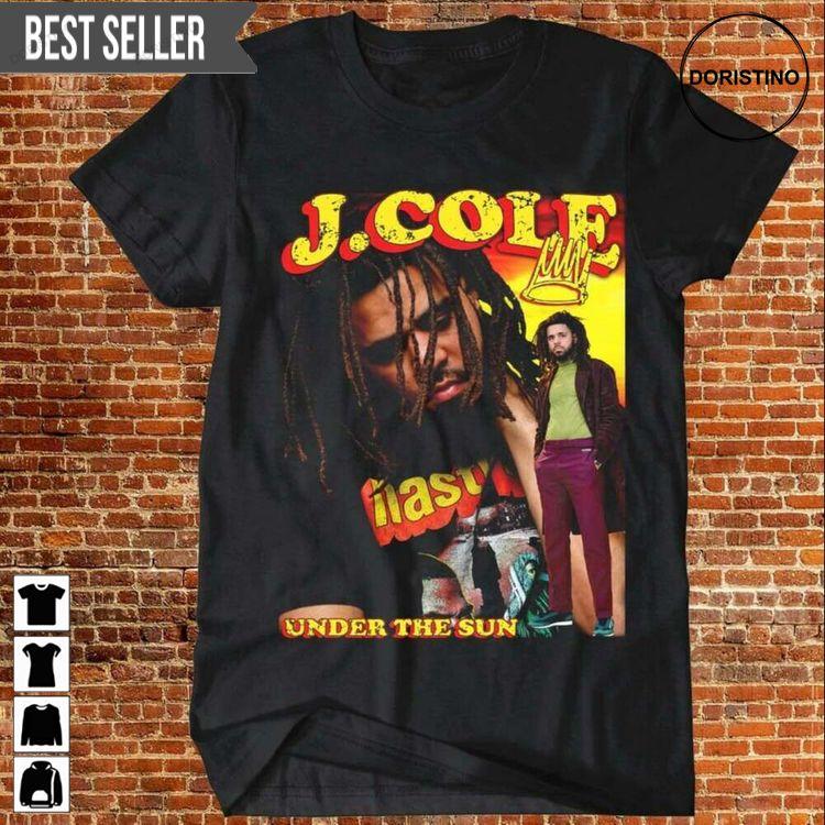 J Cole Under The Sun Inspired Rap Hip Hop Rb Music Unisex Tshirt Sweatshirt Hoodie