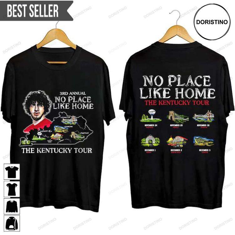 Jack Harlow No Place Like Home Tour Adult Short-sleeve Tshirt Sweatshirt Hoodie