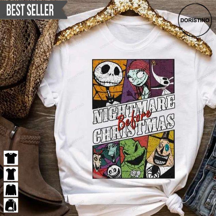 Jack Skellington Sally Oogie Boogie The Nightmare Before Christmas Halloween Sweatshirt Long Sleeve Hoodie