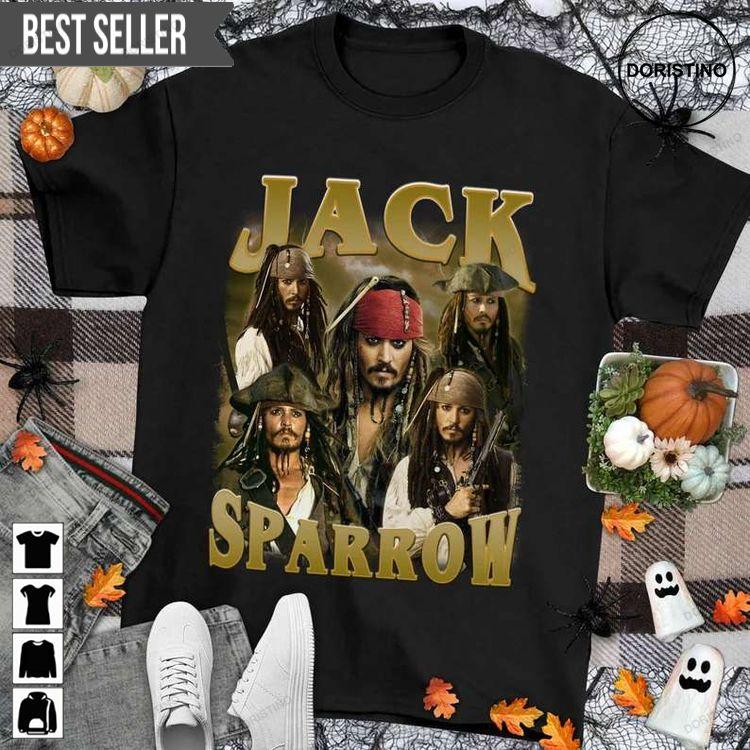 Jack Sparrow Pirates Of The Caribbean Unisex Sweatshirt Long Sleeve Hoodie