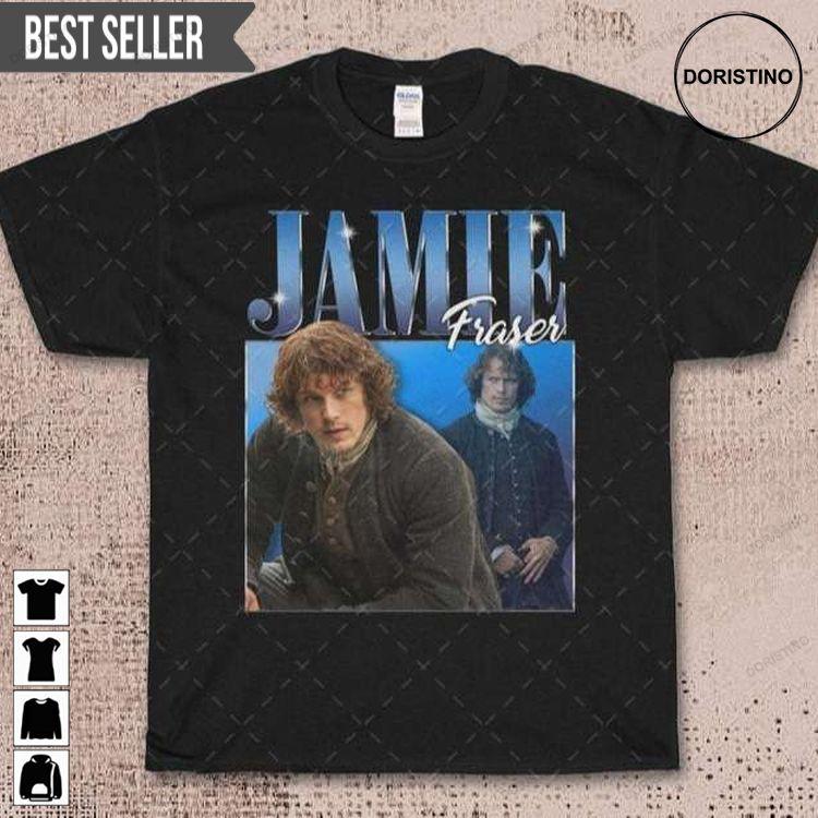 Jamie Fraser Outlander Vintage T S Hoodie Tshirt Sweatshirt