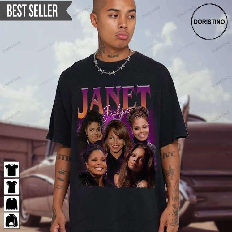 Janet Jackson Music Short Sleeve Tshirt Sweatshirt Hoodie