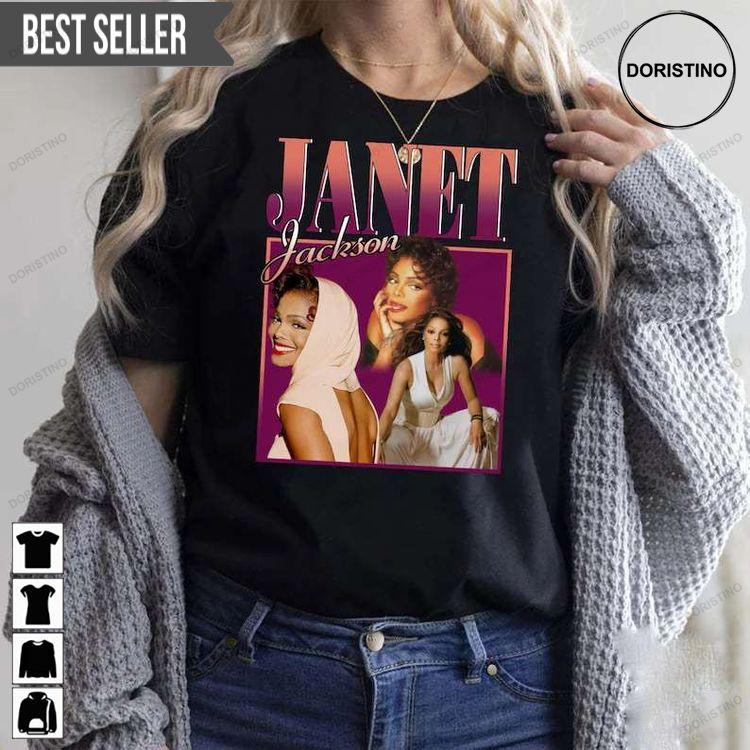 Janet Jackson Singer Unisex Hoodie Tshirt Sweatshirt