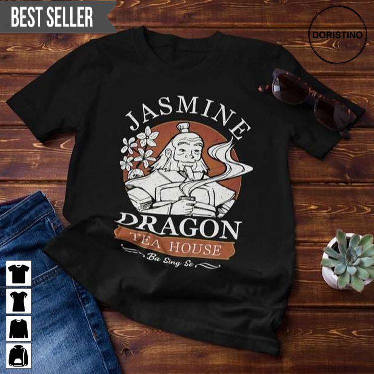 Jasmine Dragon Tea House Ba Sing Se Uncle Iroh Vintage Unisex Hoodie Tshirt Sweatshirt