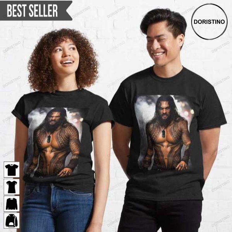 Jason Momoa Film Actor Ver 2 Hoodie Tshirt Sweatshirt