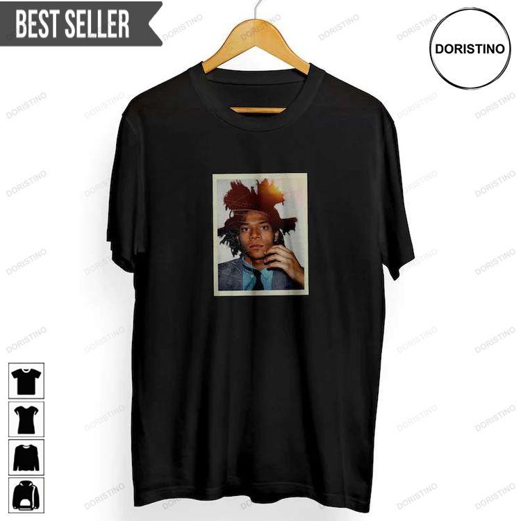 Jean Michel Basquiat Ver 2 Sweatshirt Long Sleeve Hoodie