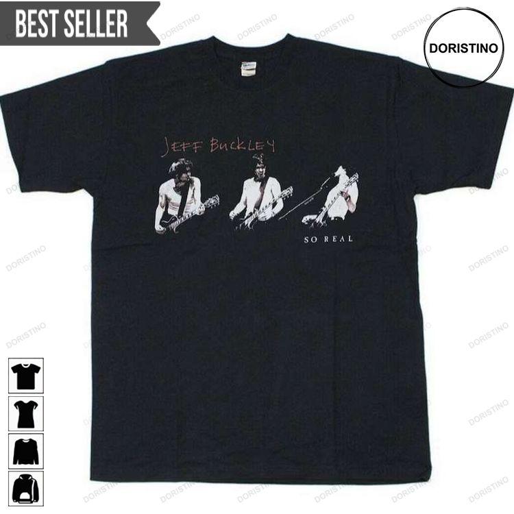 Jeff Buckley So Real 1994 Short-sleeve Tshirt Sweatshirt Hoodie