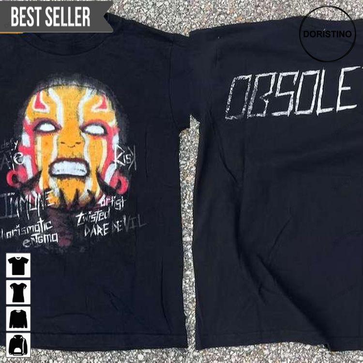 Jeff Hardy Obsolete Album Short-sleeve Sweatshirt Long Sleeve Hoodie