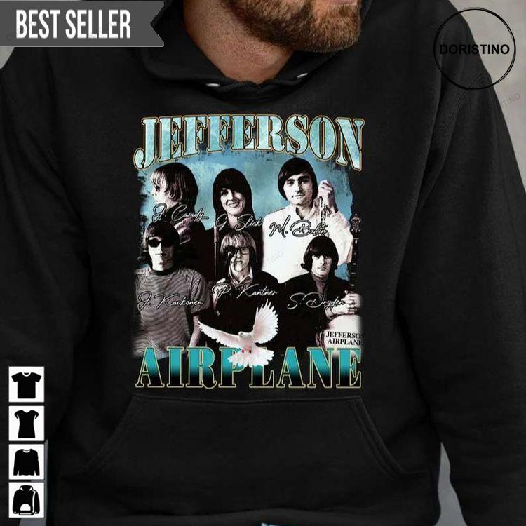 Jefferson Airplane Rock Band Signatures For Men And Women Hoodie Tshirt Sweatshirt