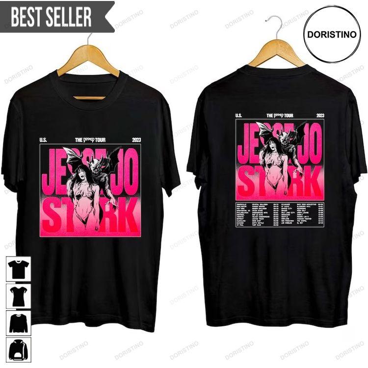 Jesse Jo Stark The Doomed Tour 2023 Short-sleeve Hoodie Tshirt Sweatshirt