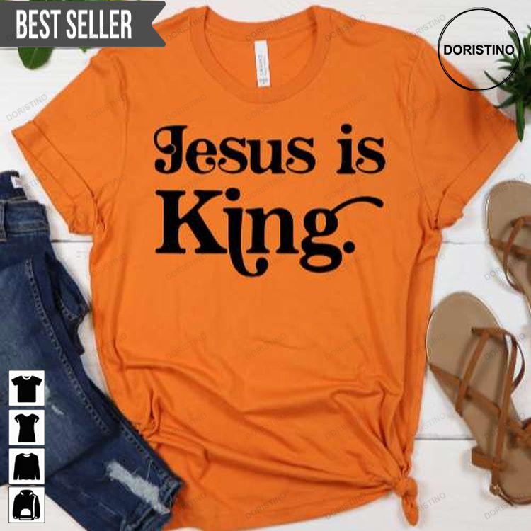 Jesus Is King Basic Unisex Sweatshirt Long Sleeve Hoodie